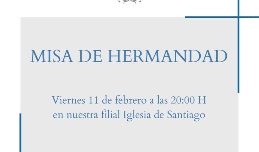 MISA HERMANDAD FEBRERO 2022
