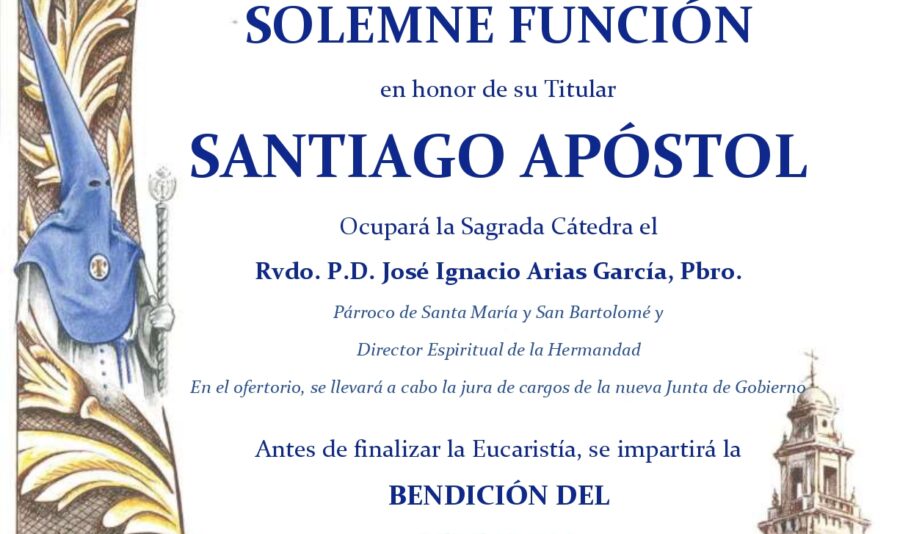 Función Principal Santiago Apóstol 2024