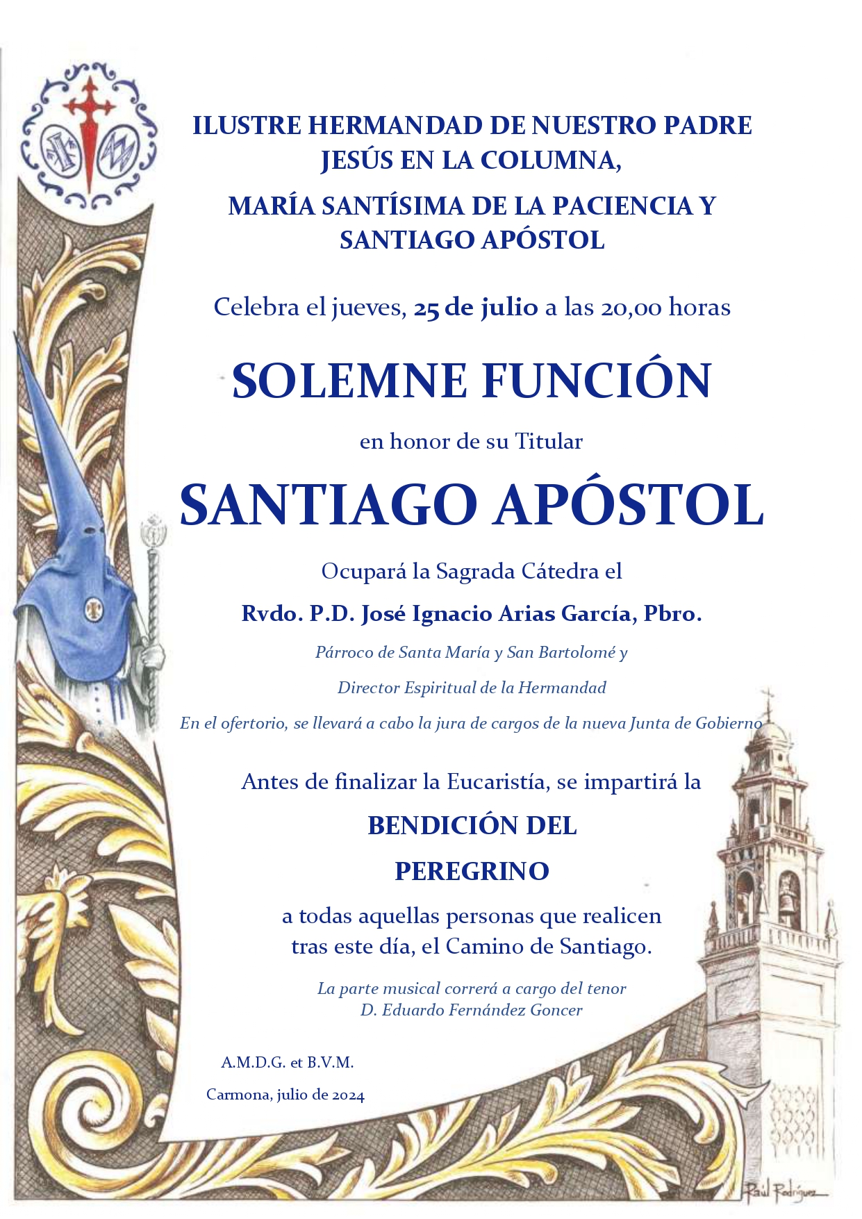 Función Principal Santiago Apóstol 2024