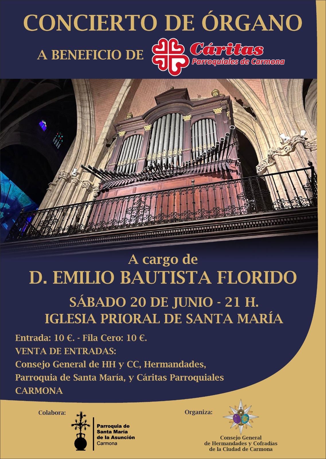 CONCIERTO BENÉFICO ÓRGANO 2026